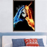 Fantasy Mystical Hand Full Drill - 5D Diy  Diamond Painting Kits QB7102 - NEEDLEWORK KITS
