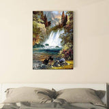 Full Drill - 5D DIY Diamond Painting Kits Autumn Mountain Waterfall - NEEDLEWORK KITS