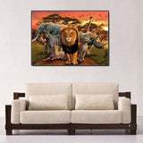 Full Drill - 5D DIY Diamond Painting Kits Amaizng Safari