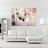 Full Drill - 5D DIY Diamond Painting Kits Animal White