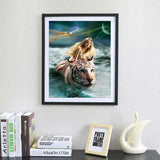 Full Drill - 5D DIY Diamond Painting Kits Beauty And Animal