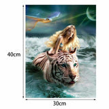 Full Drill - 5D DIY Diamond Painting Kits Beauty And Animal