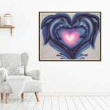Full Drill - 5D DIY Diamond Painting Kits Carton Love Heart