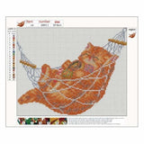 Full Drill - 5D DIY Diamond Painting Kits Cartoon Cat On