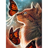 Full Drill - 5D DIY Diamond Painting Kits Cartoon Dream Cat