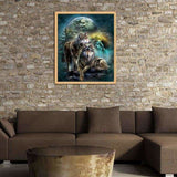 Full Drill - 5D DIY Diamond Painting Kits Cartoon Moon Cool