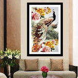 Full Drill - 5D DIY Diamond Painting Kits Dream Peacock