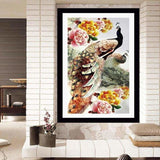 Full Drill - 5D DIY Diamond Painting Kits Dream Peacock