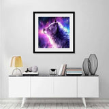 Full Drill - 5D DIY Diamond Painting Kits Dream Wolf Starry