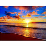 Full Drill - 5D DIY Diamond Painting Kits Fantastic Sunset