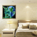 Full Drill - 5D DIY Diamond Painting Kits Fantasy Green and
