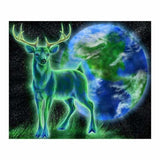 Full Drill - 5D DIY Diamond Painting Kits Fantasy Green and