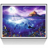 Full Drill - 5D DIY Diamond Painting Kits Fantasy Moonlight