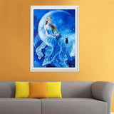 Full Drill - 5D DIY Diamond Painting Kits Girl and her Cat