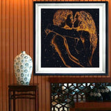 Full Drill - 5D DIY Diamond Painting Kits Gold Light Lover