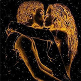 Full Drill - 5D DIY Diamond Painting Kits Gold Light Lover