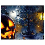 Full Drill - 5D DIY Diamond Painting Kits Halloween Moon