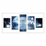 Full Drill - 5D DIY Diamond Painting Kits Multi Panel Swans