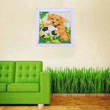 Full Drill - 5D DIY Diamond Painting Kits Pet Dog Football