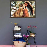 Full Drill - 5D DIY Diamond Painting Kits Pretty Beauty And