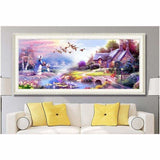 Full Drill - 5D DIY Diamond Painting Kits Purple Garden