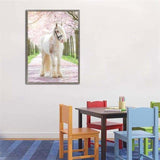 Full Drill - 5D DIY Diamond Painting Kits Romantic White