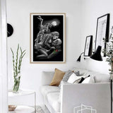 Full Drill - 5D DIY Diamond Painting Kits Sexy Black And