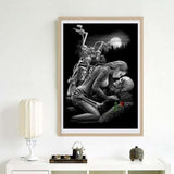 Full Drill - 5D DIY Diamond Painting Kits Sexy Black And