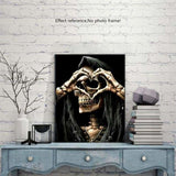Full Drill - 5D DIY Diamond Painting Kits Special Skull