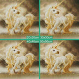 Full Drill - 5D DIY Diamond Painting Kits Visional Cute Gold
