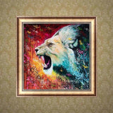 Full Drill - 5D DIY Diamond Painting Kits Watercolor Roaring
