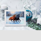 Full Drill - 5D DIY Diamond Painting Kits Winter Animal
