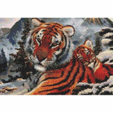 Full Drill - 5D DIY Diamond Painting Kits Winter Tiger