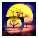 Full Drill - 5D DIY Diamond Painting Kits World In Glass