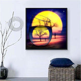 Full Drill - 5D DIY Diamond Painting Kits World In Glass
