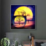 Full Drill - 5D DIY Diamond Painting Kits World In Glass