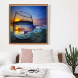Full Drill - 5D DIY Diamond Painting Kits World In Glass