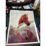 Hot Sale Fast Delivery Animal Horse Pattern Full Drill - 5D