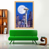 New Arrival Modern Art Landscape City Full Drill - 5D