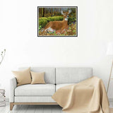 New Hot Sale Cute Deer Wall Decor Full Drill - 5D Diy