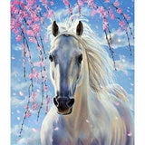 New Hot Sale Embroidery Animal Horse Full Drill - 5D Diy