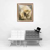 New Modern Art Style Lion Pattern Diy Full Drill - 5D Full
