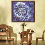 Special Animal Tiger Picture Full Drill - 5D Diy Diamond