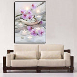 Special Flowers And Candles Full Drill - 5D Diy Diamond
