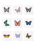 Colourful world of butterflies 9 SET - Diamond Painting