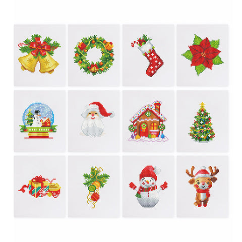 Christmas miracles 12 SET - Diamond Painting