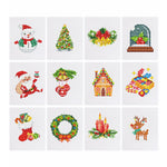 Merry Christmas 12 SET - Diamond Painting