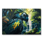 Matte Black Cockatoo IX (Diamond Painting)