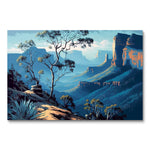 The Blue Mountains IV (Diamond Painting)