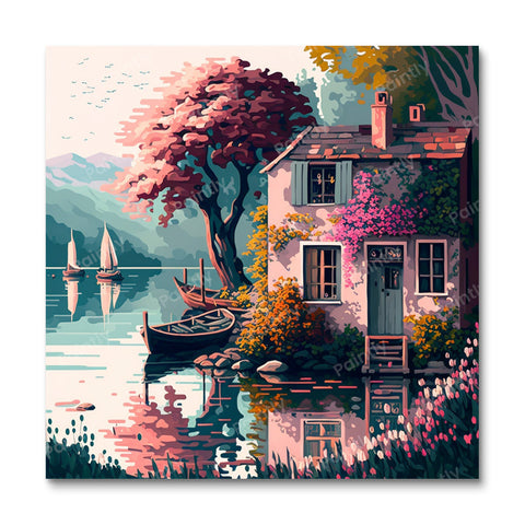 Emerald Eden (Diamond Painting)